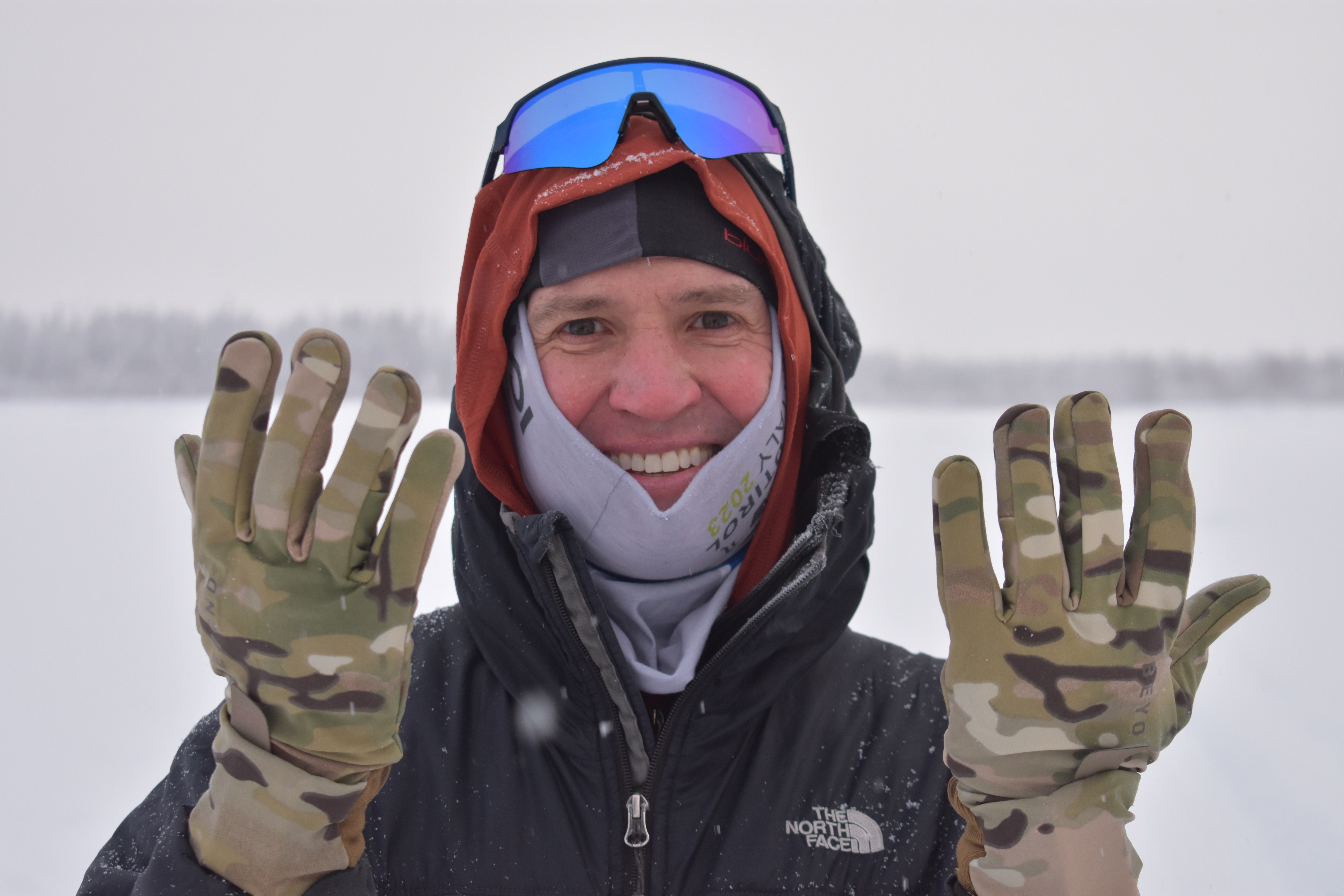 FrostByte glove liner — SOFAM 2026 field testing in Fairbanks, Alaska